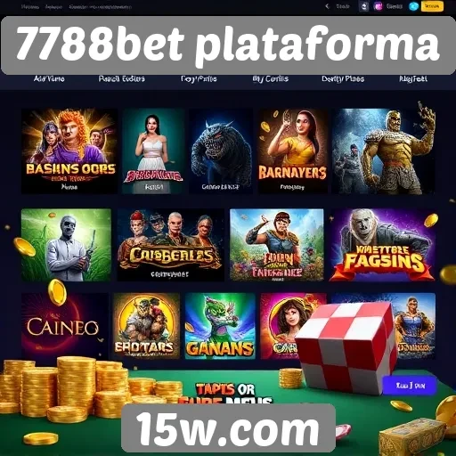7788bet plataforma oferece variedade de jogos online